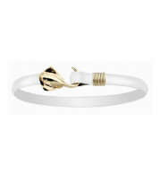 Caribbean Hook White Titanium  Hook Bracelet