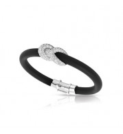 Belle Etoile Ariadne Black Bangle