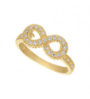 Jewelmi Custom 14k Yellow Gold Diamond Ring