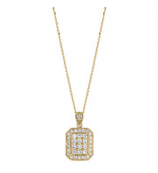 Jewelmi Custom 14k Yellow Gold Diamond Necklace