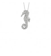 Jewelmi Custom 14k White Gold Diamond Necklace