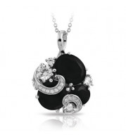 Belle Etoile Andromeda Black & White Pendant