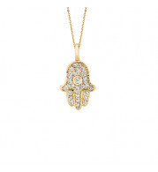 Jewelmi Custom 14k Yellow Gold Diamond Necklace