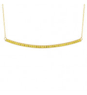 Jewelmi Custom 14k Yellow Gold Diamond Necklace