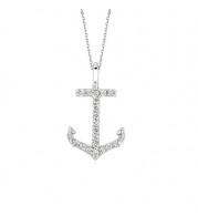 Jewelmi Custom 14k White Gold Diamond Necklace