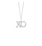 Jewelmi Custom 14k White Gold Diamond Necklace