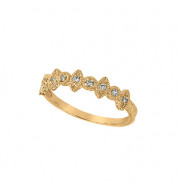 Jewelmi Custom 14k Yellow Gold Diamond Ring