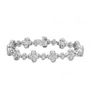 Jewelmi Custom 14k White Gold Diamond Bracelet