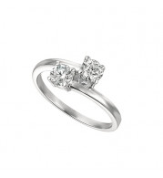 Jewelmi Custom 14k White Gold Diamond Ring