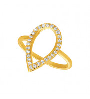Jewelmi Custom 14k Yellow Gold Diamond Ring