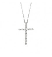 Jewelmi Custom 14k White Gold Diamond Necklace