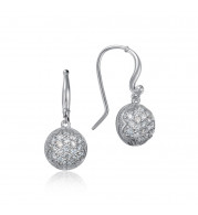 Tacori Sterling Silver Sonoma Mist Diamond Drop Earring - SE205