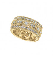 Jewelmi Custom 14k Yellow Gold Diamond Ring