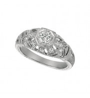 Jewelmi Custom 14k White Gold Diamond Ring