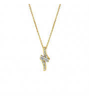 Jewelmi Custom 14k Yellow Gold Diamond Necklace
