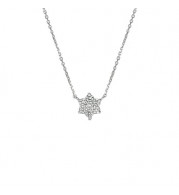 Jewelmi Custom 14k White Gold Diamond Necklace