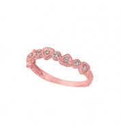 Jewelmi Custom 14k Rose Gold Diamond Ring