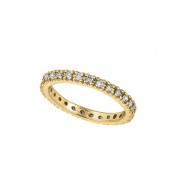 Jewelmi Custom 14k Yellow Gold Diamond Stackable Ring