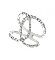 Jewelmi Custom 14k White Gold Diamond Ring