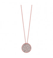 Jewelmi Custom 14k Rose Gold Diamond Necklace