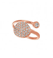 Jewelmi Custom 14k Rose Gold Diamond Ring