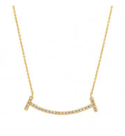 Jewelmi Custom 14k Yellow Gold Diamond Necklace