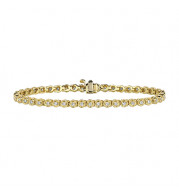 Jewelmi Custom 14k Yellow Gold Diamond Bracelet