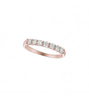 Jewelmi Custom 14k Rose Gold Diamond Ring