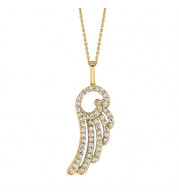 Jewelmi Custom 14k Yellow Gold Diamond Necklace