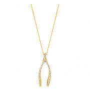 Jewelmi Custom 14k Yellow Gold Diamond Necklace