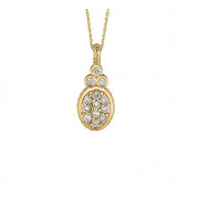 Jewelmi Custom 14k Yellow Gold Diamond Necklace