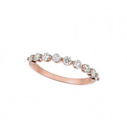 Jewelmi Custom 14k Rose Gold Diamond Ring