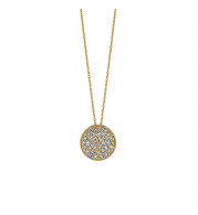 Jewelmi Custom 14k Yellow Gold Diamond Necklace