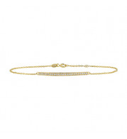 Jewelmi Custom 14k Yellow Gold Diamond Bracelet