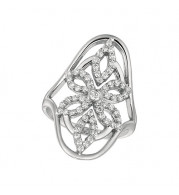 Jewelmi Custom 14k White Gold Diamond Ring