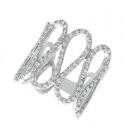 Jewelmi Custom 14k White Gold Diamond Ring