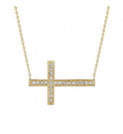 Jewelmi Custom 14k Yellow Gold Diamond Necklace