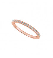 Jewelmi Custom 14k Rose Gold Diamond Ring