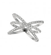 Jewelmi Custom 14k White Gold Diamond Ring