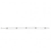 Jewelmi Custom 14k White Gold Diamond Bracelet