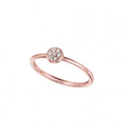Jewelmi Custom 14k Rose Gold Diamond Ring