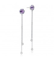 Tacori Sterling Silver Sonoma Drop Gemstone Earring - SE21201