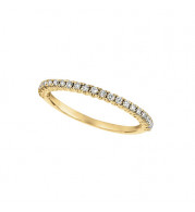 Jewelmi Custom 14k Yellow Gold Diamond Stackables Ring
