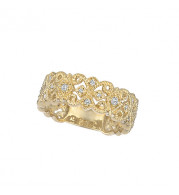 Jewelmi Custom 14k Yellow Gold Diamond Ring