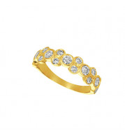 Jewelmi Custom 14k Yellow Gold Diamond Ring