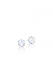 Tacori Sterling Silver Gemma Bloom Gemstone Stud Earring - SE15403