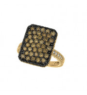 Jewelmi Custom 14k Yellow Gold Diamond Ring
