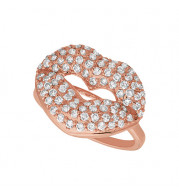 Jewelmi Custom 14k Rose Gold Diamond Ring