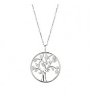 Jewelmi Custom 14k White Gold Diamond Necklace