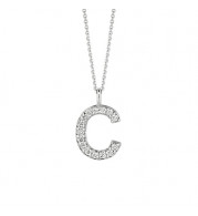 Jewelmi Custom 14k White Gold Diamond Necklace